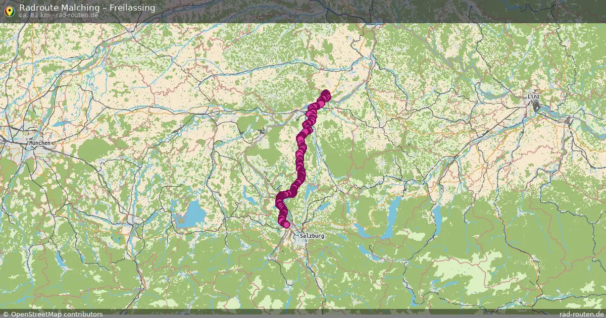 Radtour Malching – Freilassing