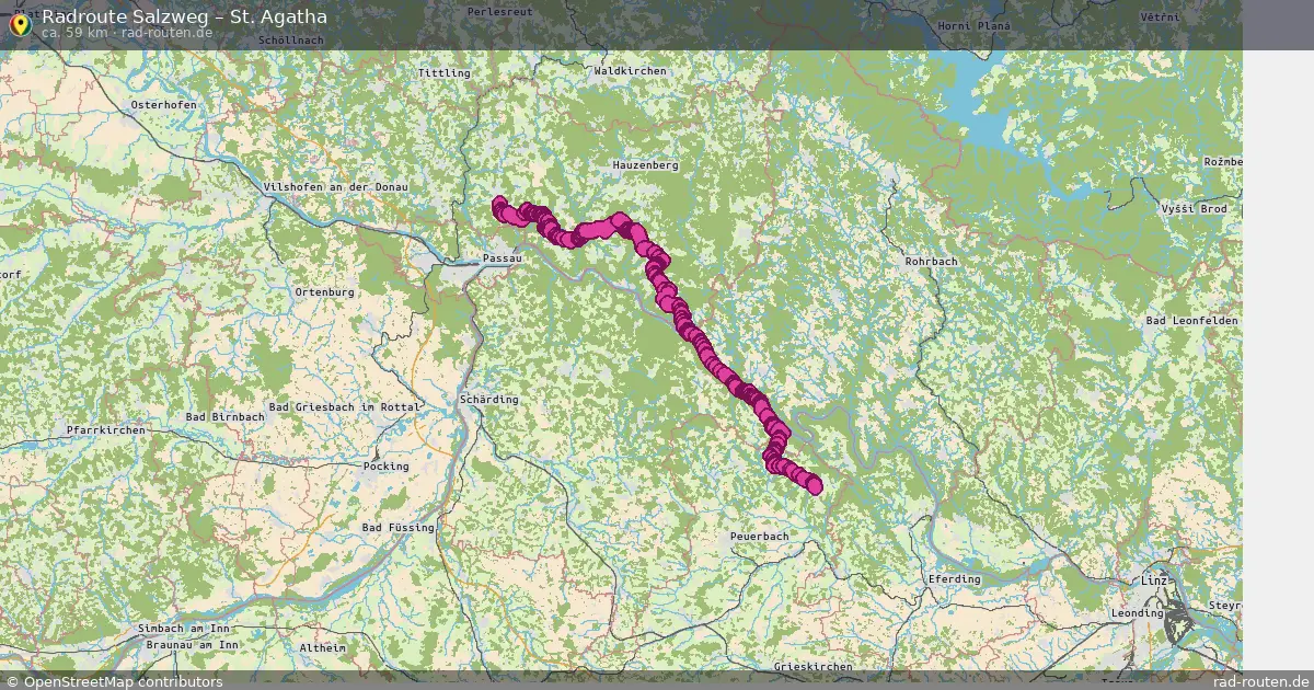Radtour Salzweg – St. Agatha