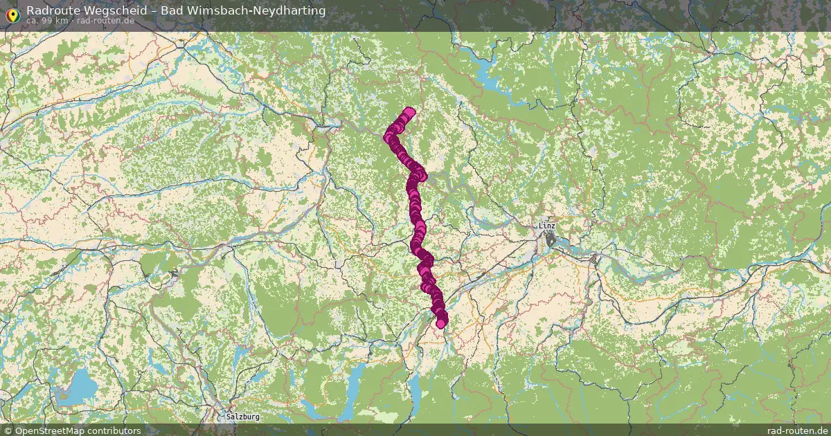 Radtour Wegscheid – Bad Wimsbach-Neydharting