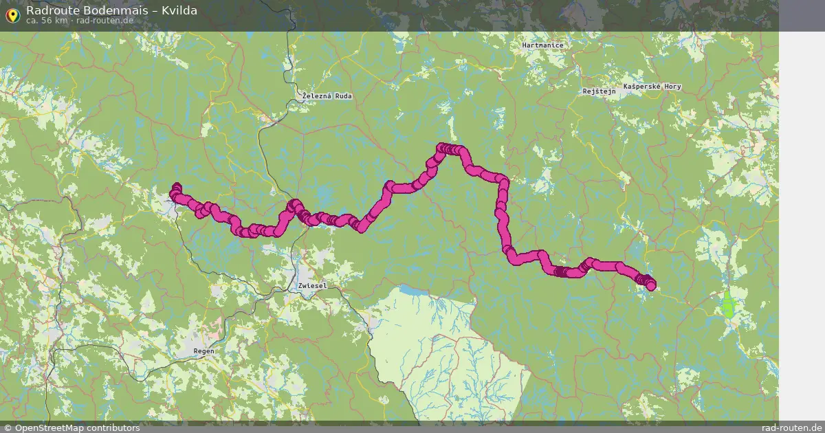 Radtour Bodenmais – Kvilda
