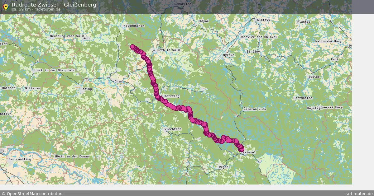 Radtour Zwiesel – Gleißenberg