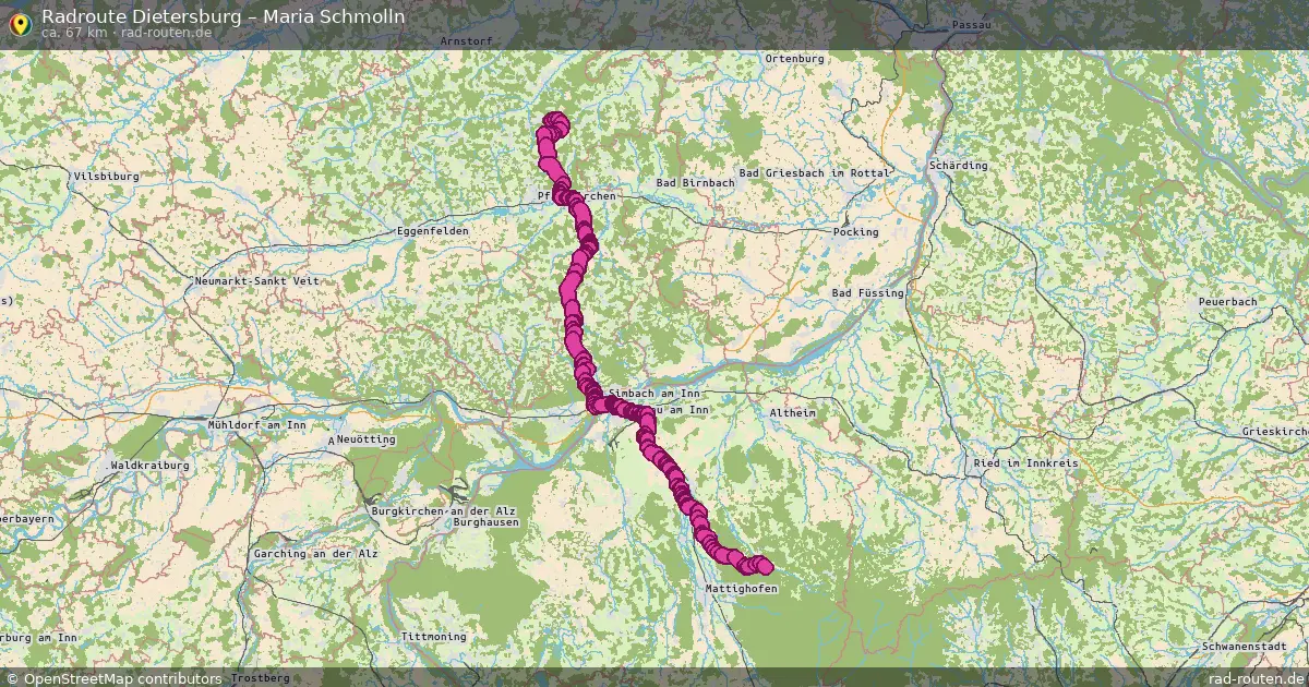 Radtour Dietersburg – Maria Schmolln