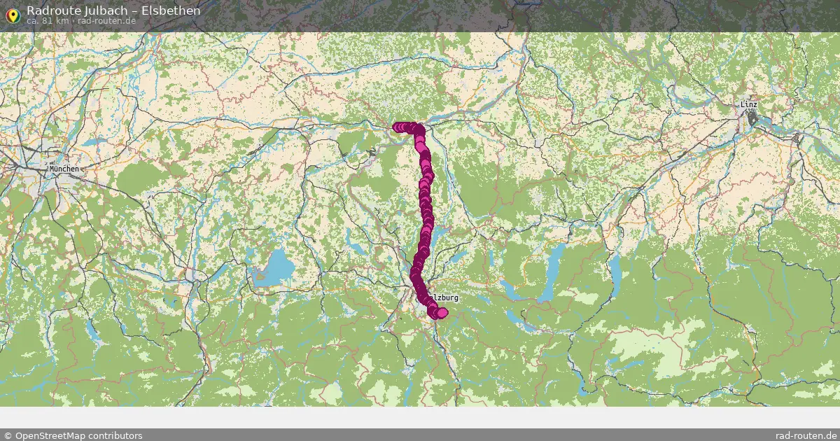 Radtour Julbach – Elsbethen
