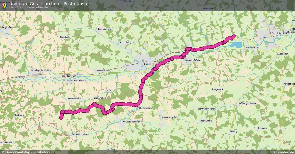 Radtour Geratskirchen – Postmünster