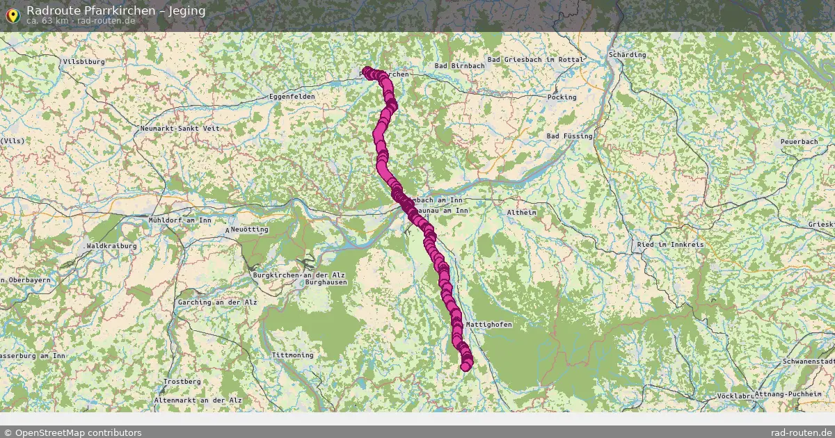 Radtour Pfarrkirchen – Jeging
