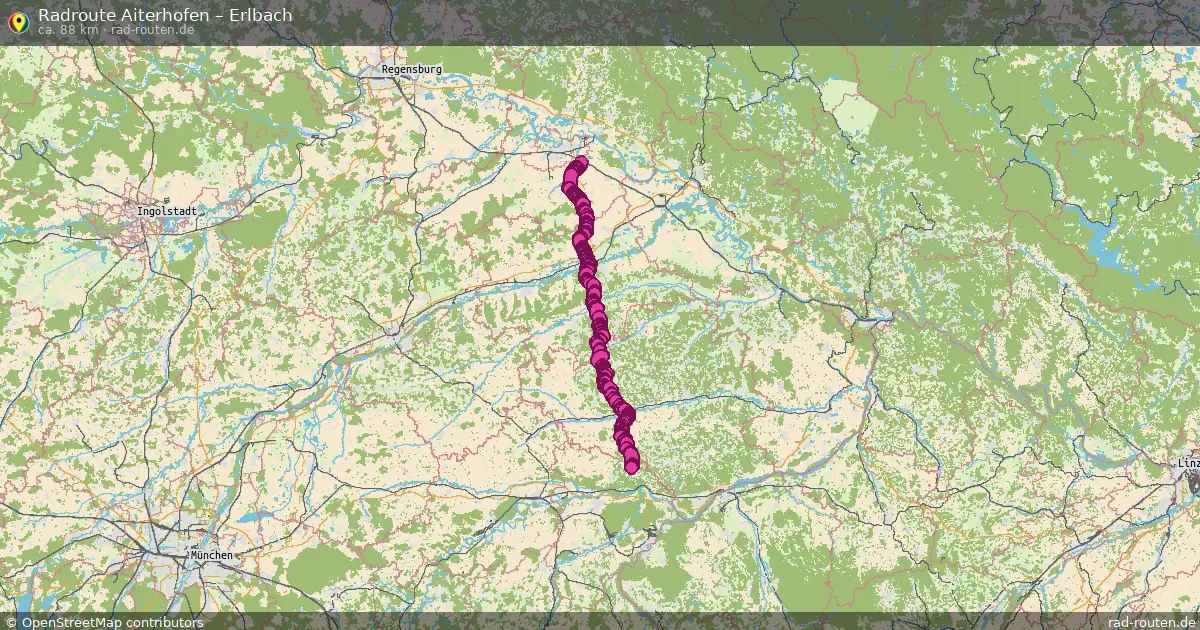 Radtour Aiterhofen – Erlbach