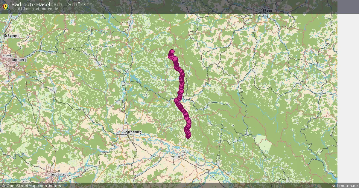 Radtour Haselbach – Schönsee