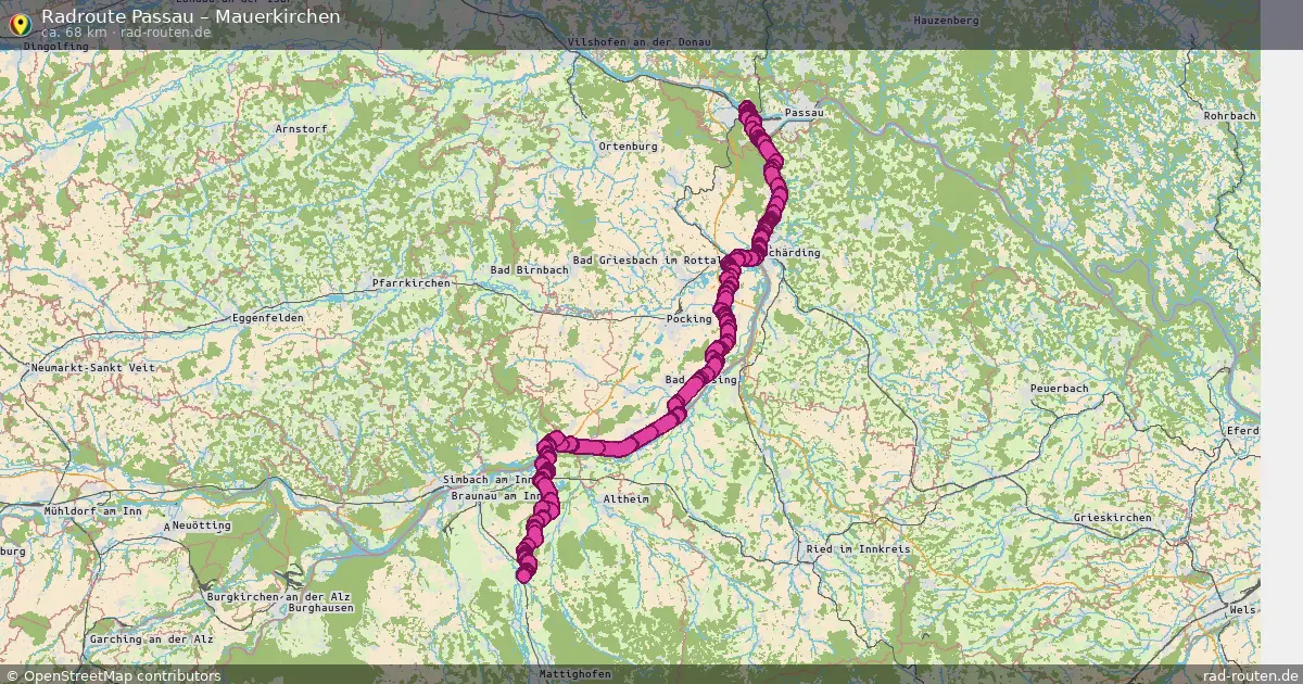 Radtour Passau – Mauerkirchen