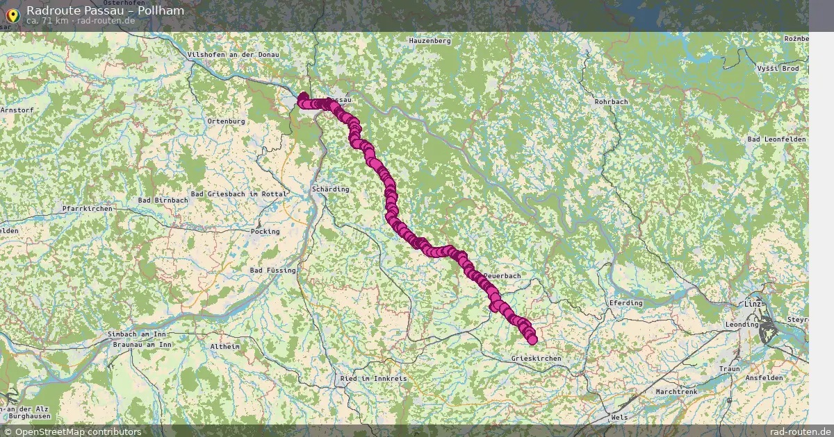 Radtour Passau – Pollham