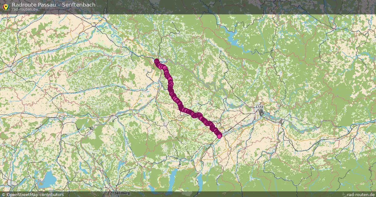 Radtour Passau – Senftenbach