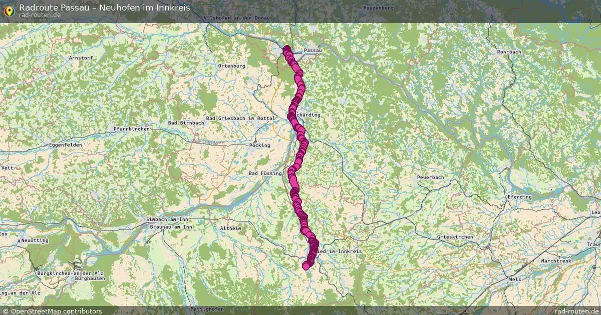 Radtour Passau – Neuhofen Im Innkreis