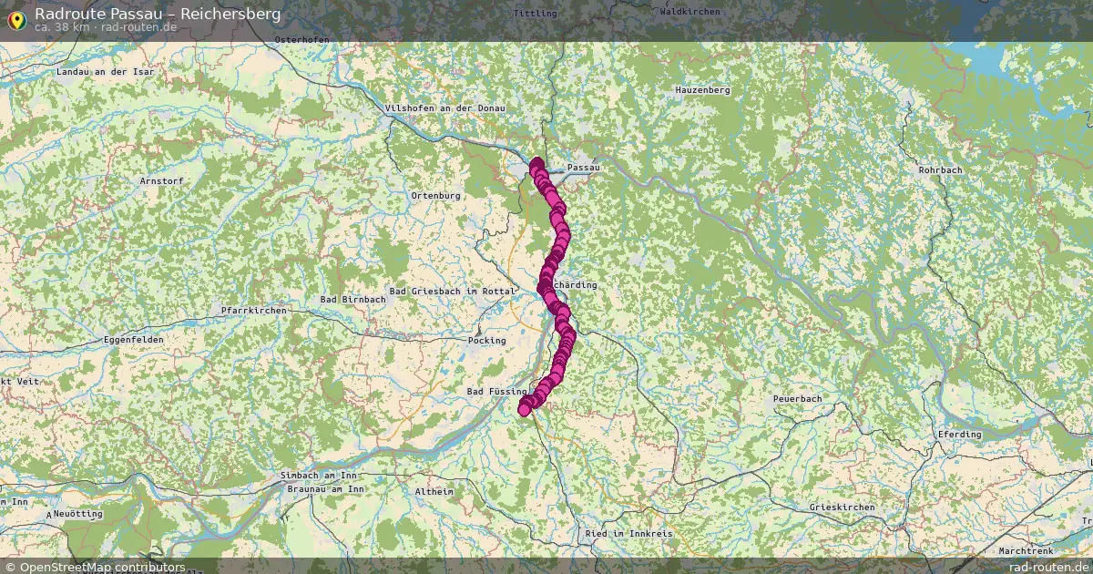 Radtour Passau – Reichersberg