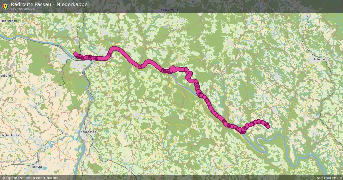 Radtour Passau – Niederkappel