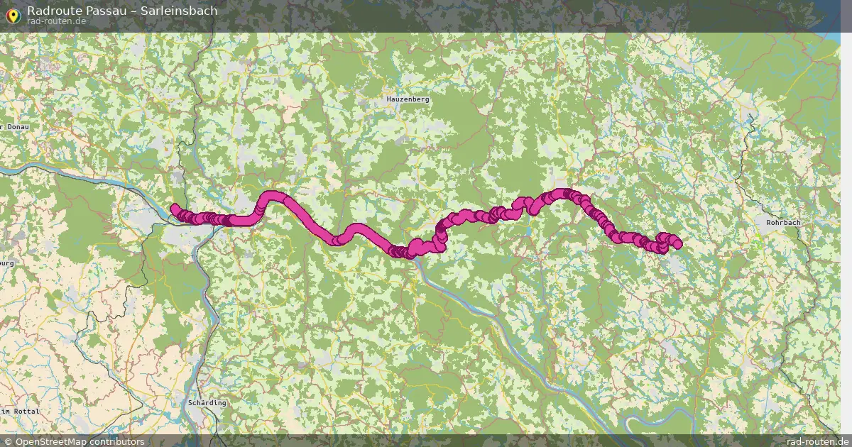 Radtour Passau – Sarleinsbach