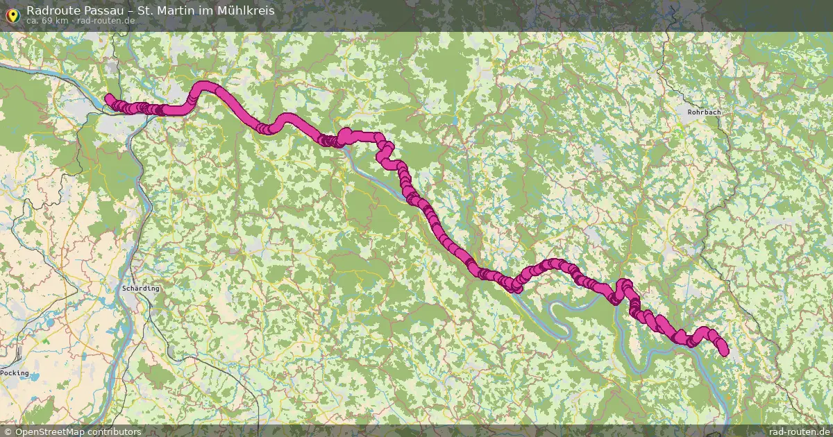 Radtour Passau – St. Martin Im Mühlkreis