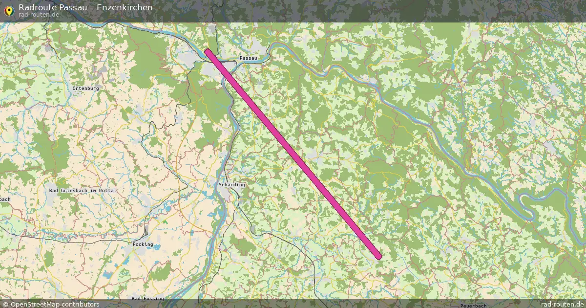 Radtour Passau – Enzenkirchen