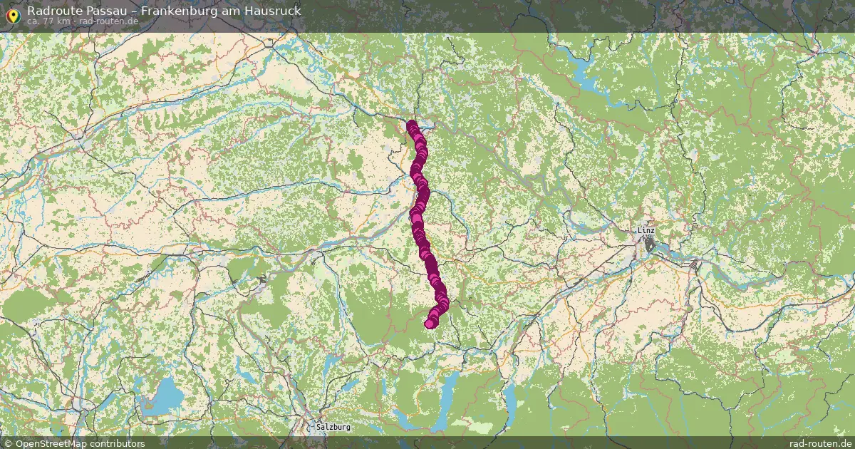 Radtour Passau – Frankenburg Am Hausruck