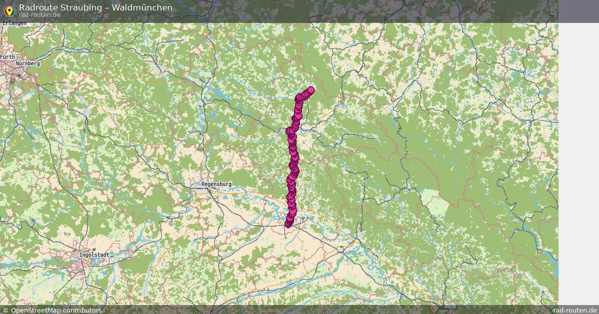 Radtour Straubing – Waldmünchen