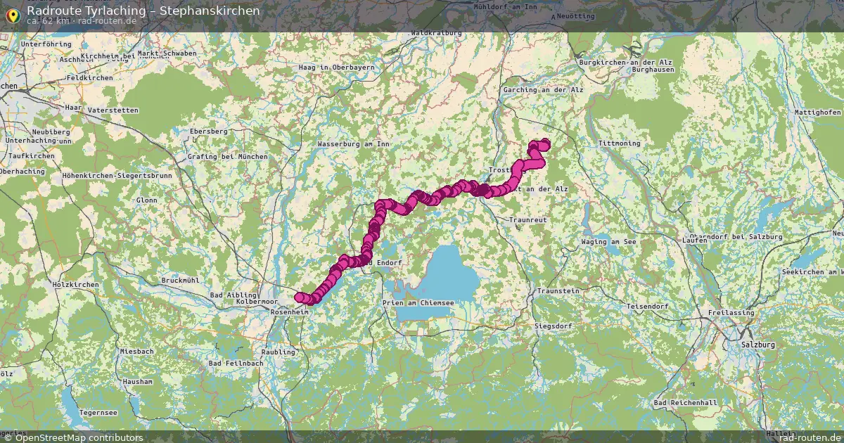 Radtour Tyrlaching – Stephanskirchen