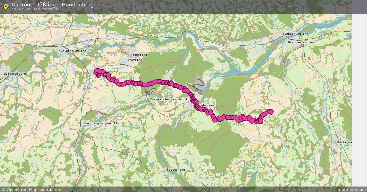 Radtour Tüßling – Handenberg