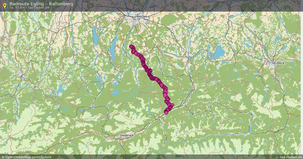Radtour Egling – Rattenberg