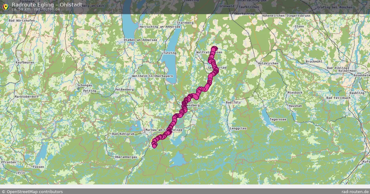 Radtour Egling – Ohlstadt