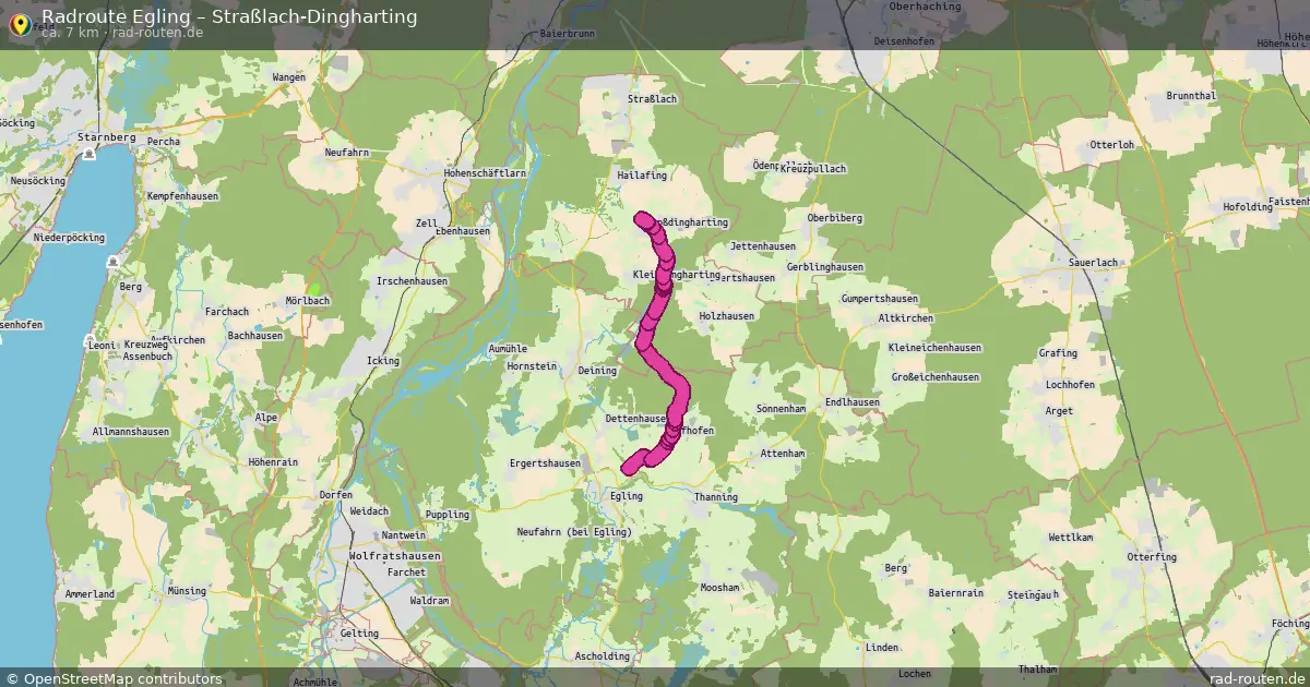 Radtour Egling – Straßlach-Dingharting