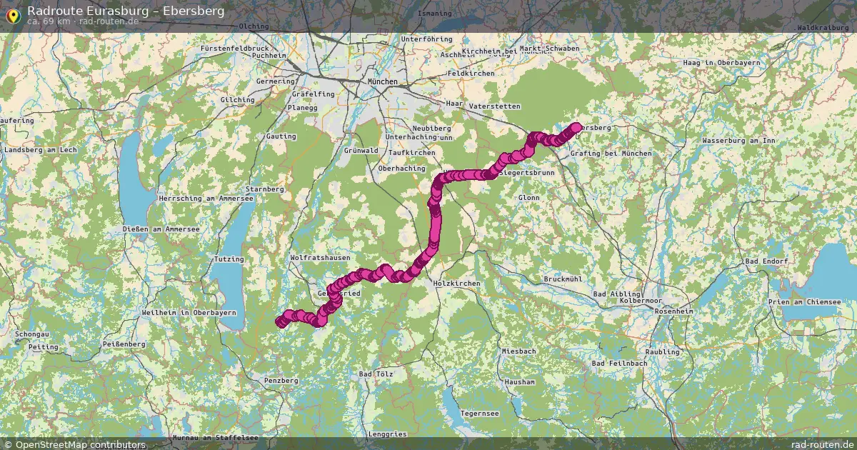 Radtour Eurasburg – Ebersberg