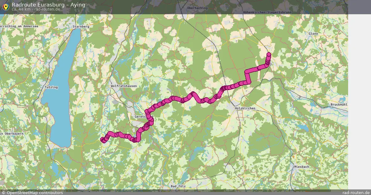 Radtour Eurasburg – Aying