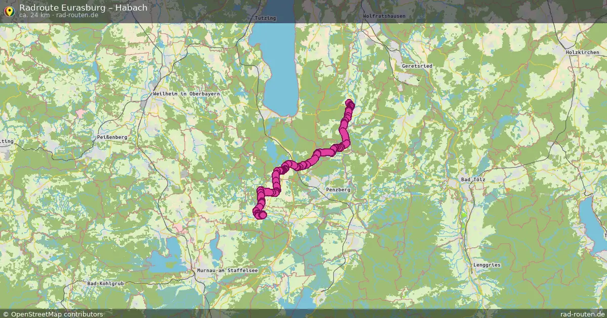 Radtour Eurasburg – Habach