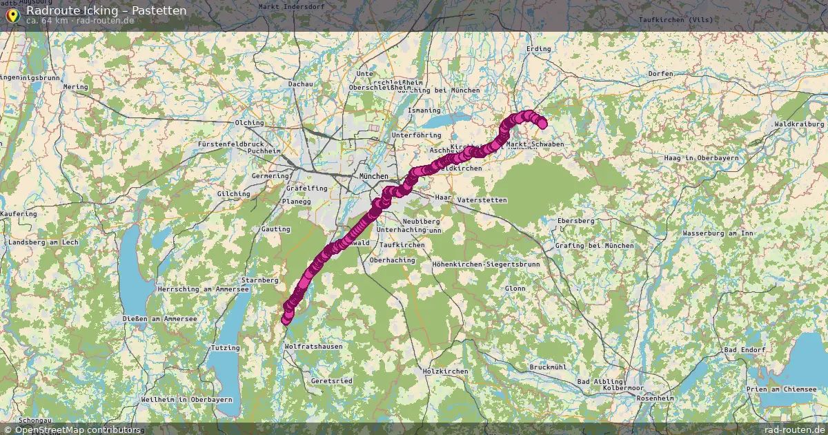 Radtour Icking – Pastetten