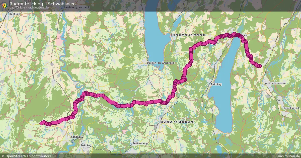 Radtour Icking – Schwabsoien