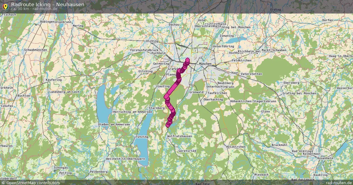 Radtour Icking – Neuhausen