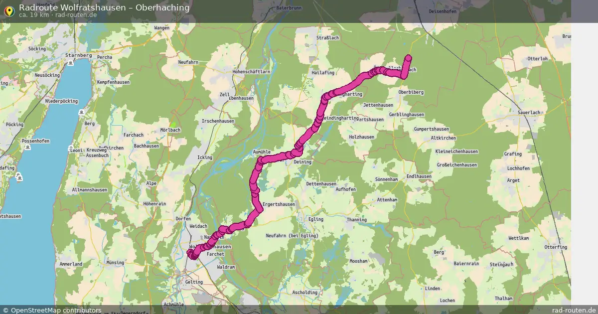 Radtour Wolfratshausen – Oberhaching