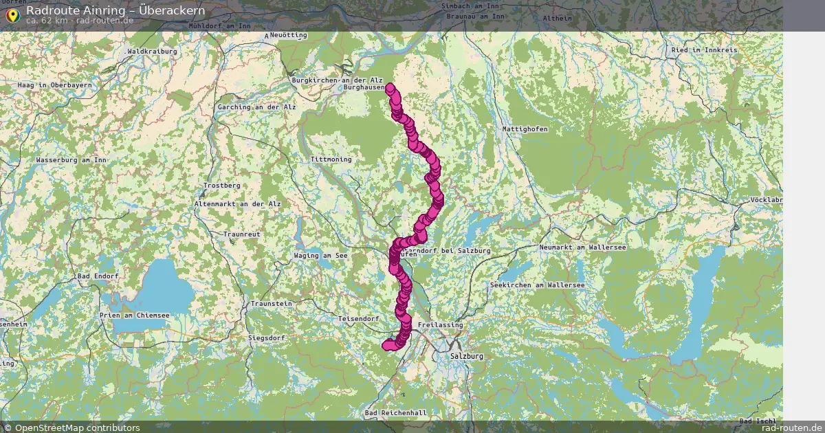 Radtour Ainring – Überackern