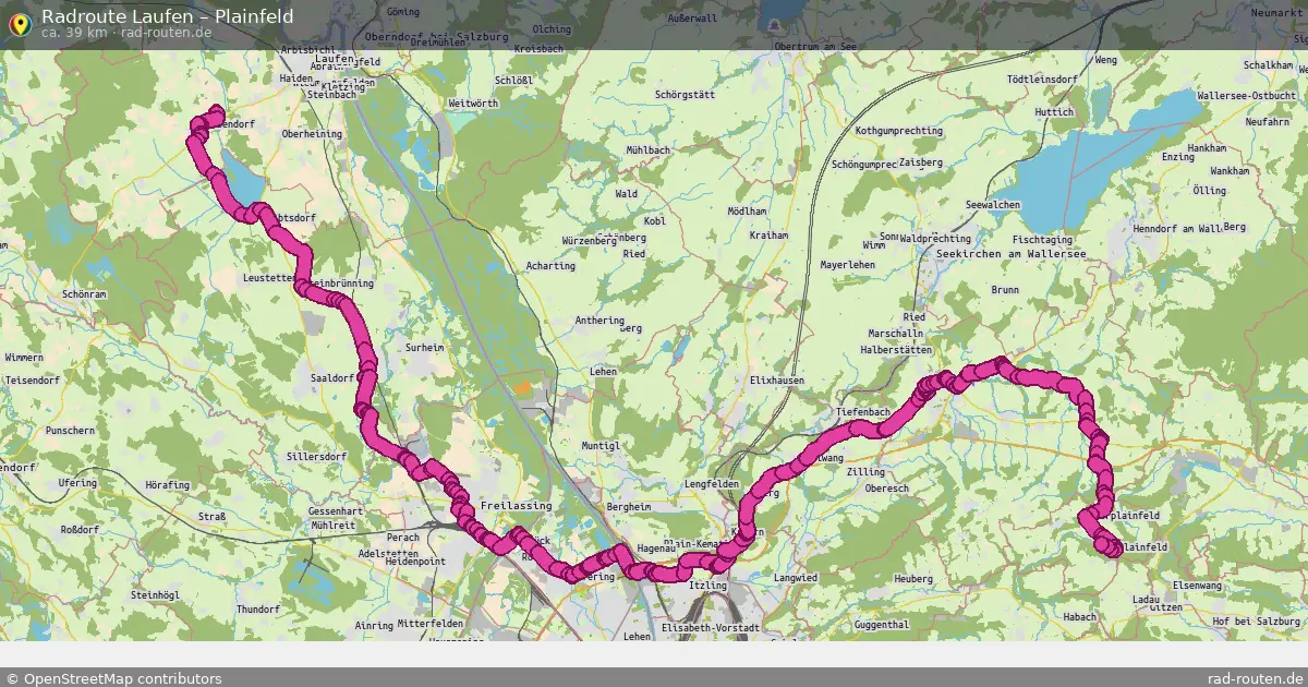 Radtour Laufen – Plainfeld
