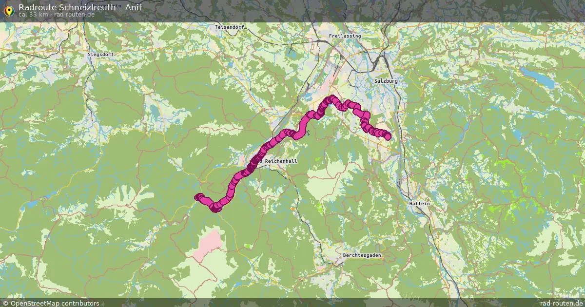 Radtour Schneizlreuth – Anif