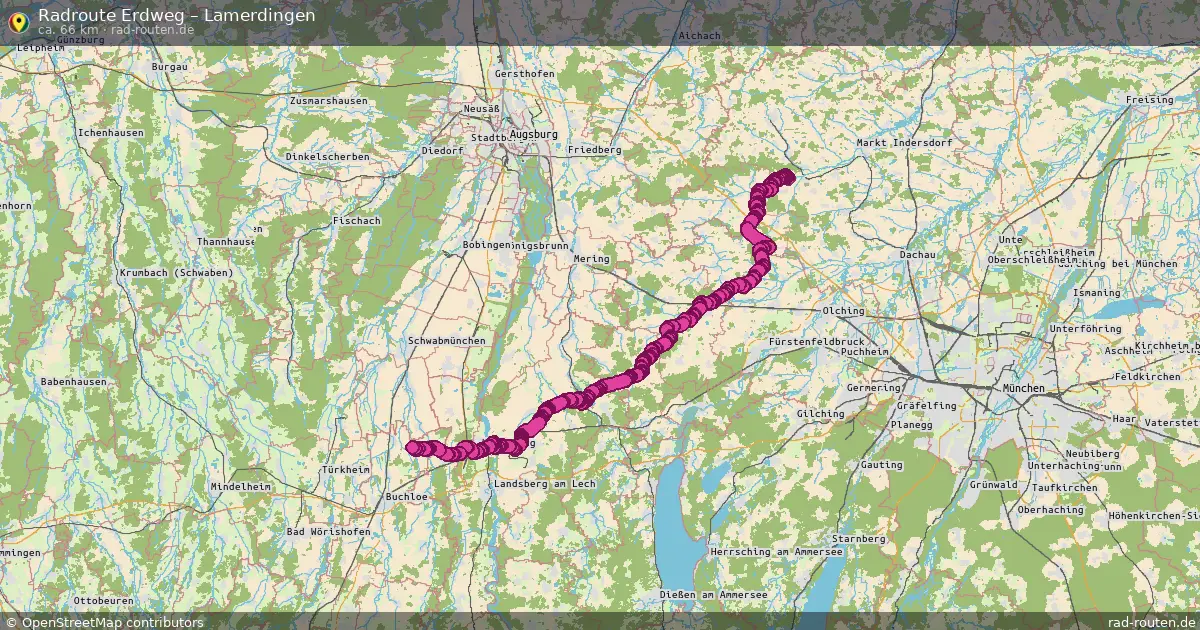 Radtour Erdweg – Lamerdingen