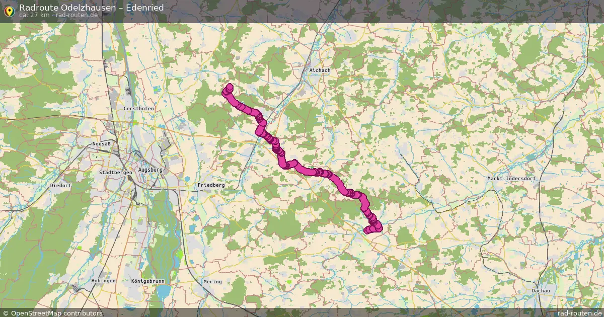 Radtour Odelzhausen – Edenried