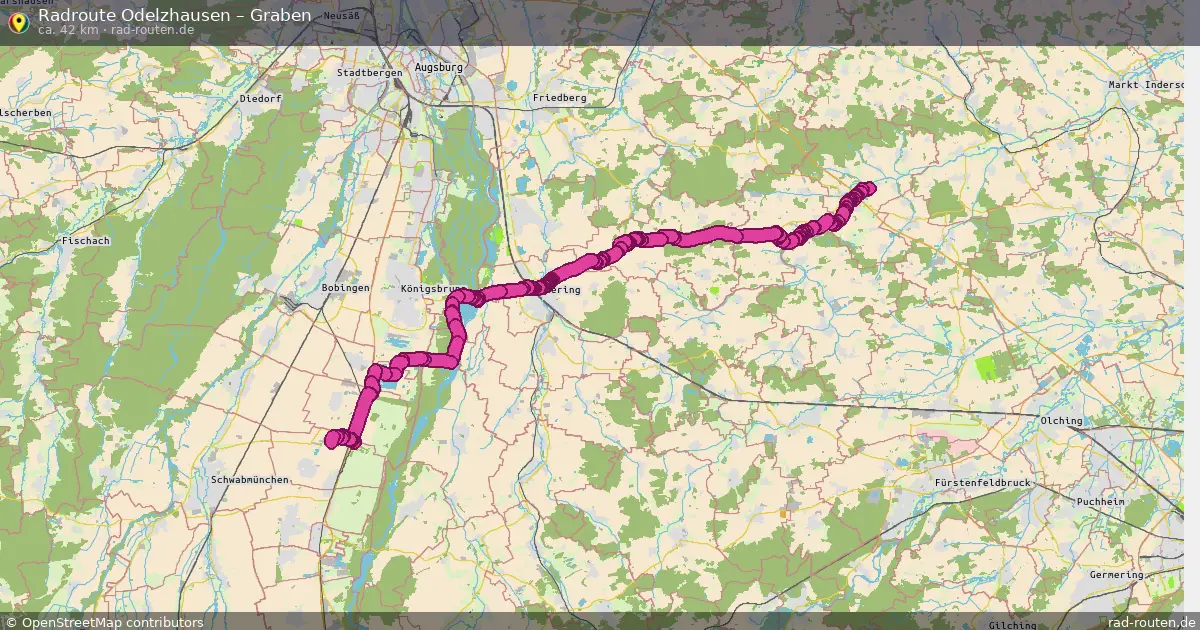 Radtour Odelzhausen – Graben