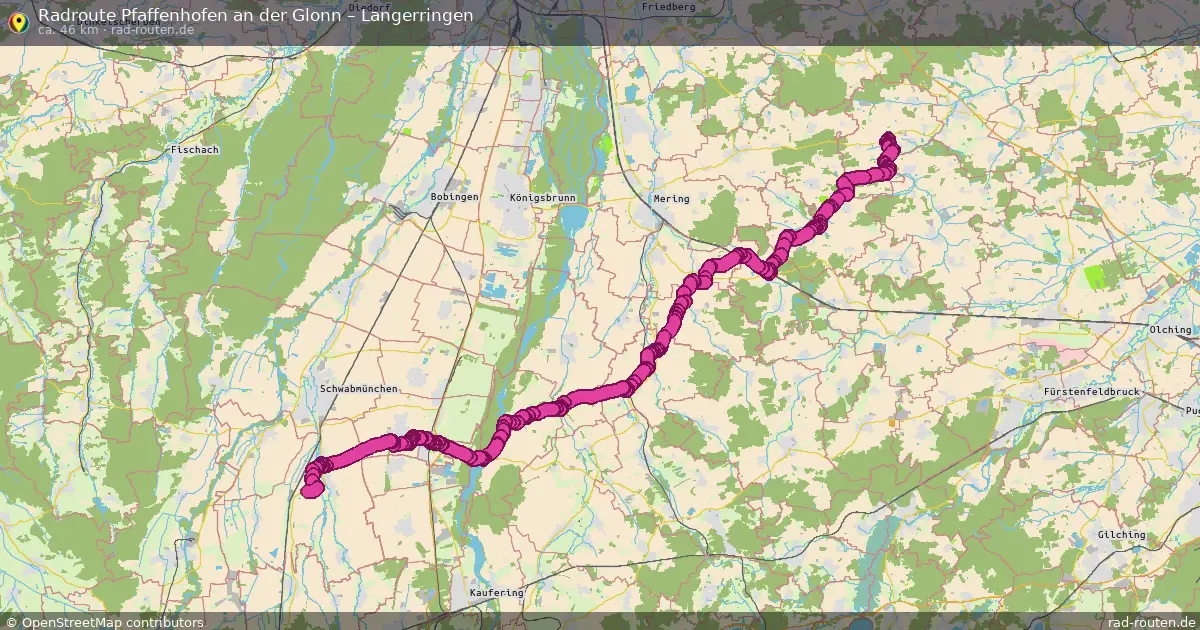 Radtour Pfaffenhofen An Der Glonn – Langerringen