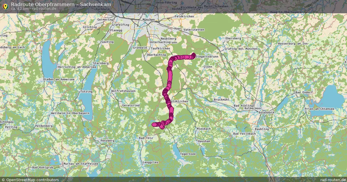 Radtour Oberpframmern – Sachsenkam