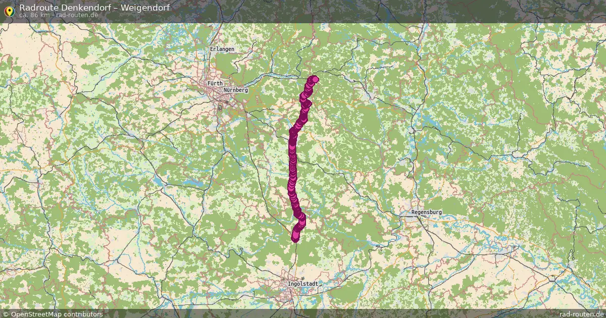 Radtour Denkendorf – Weigendorf