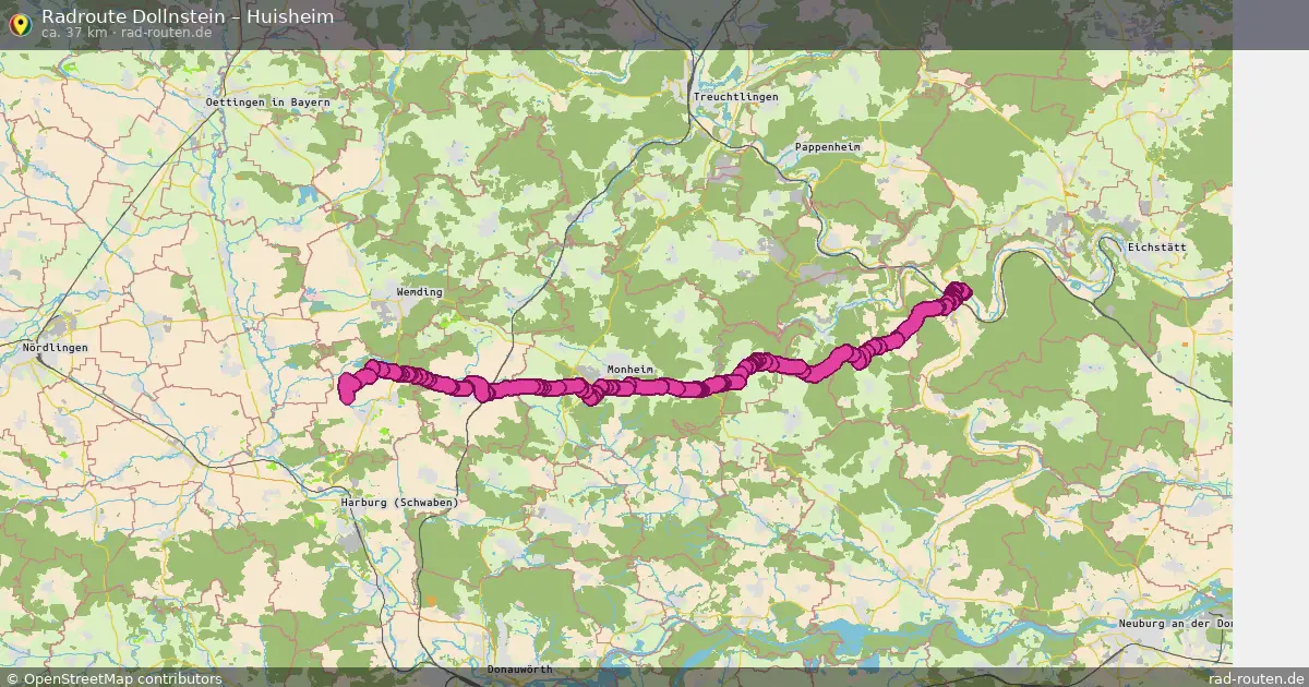 Radtour Dollnstein – Huisheim
