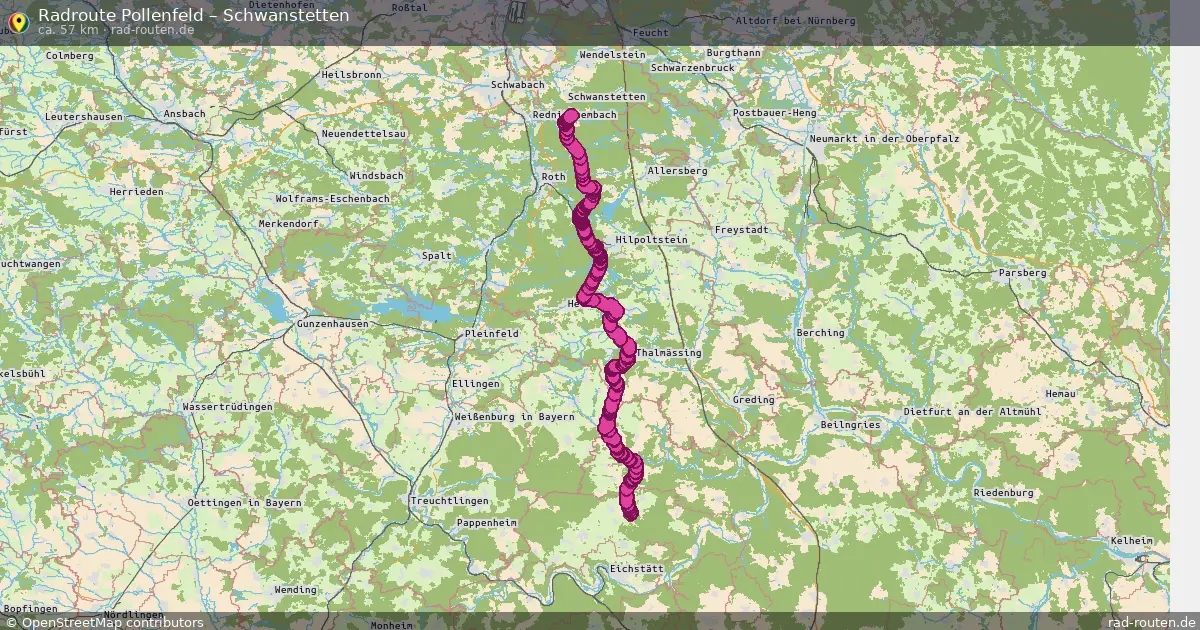 Radtour Pollenfeld – Schwanstetten
