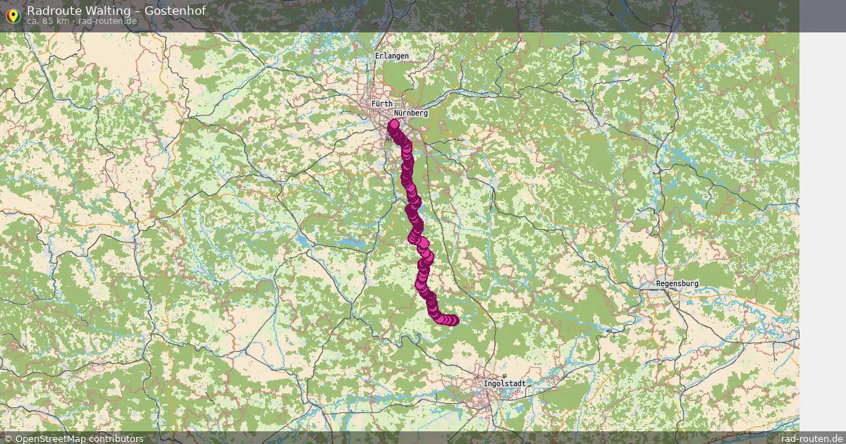 Radtour Walting – Gostenhof