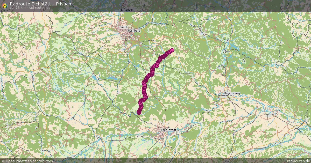 Radtour Eichstätt – Pilsach