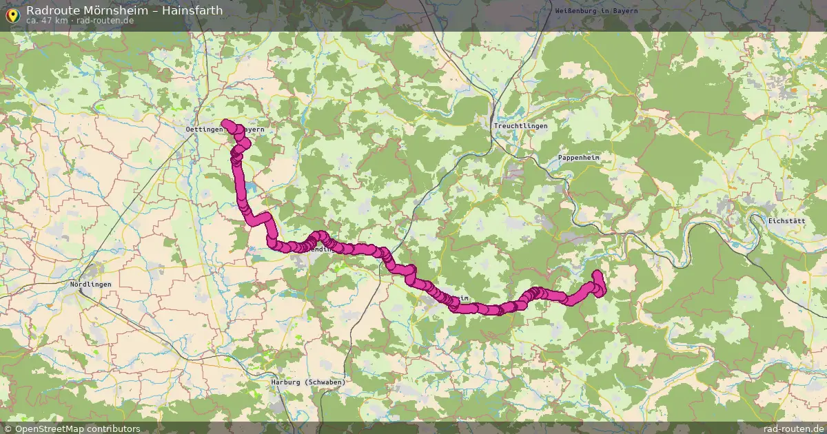 Radtour Mörnsheim – Hainsfarth