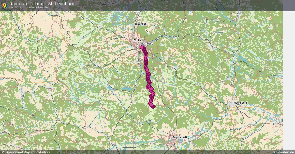 Radtour Titting – Ludwigsfeld