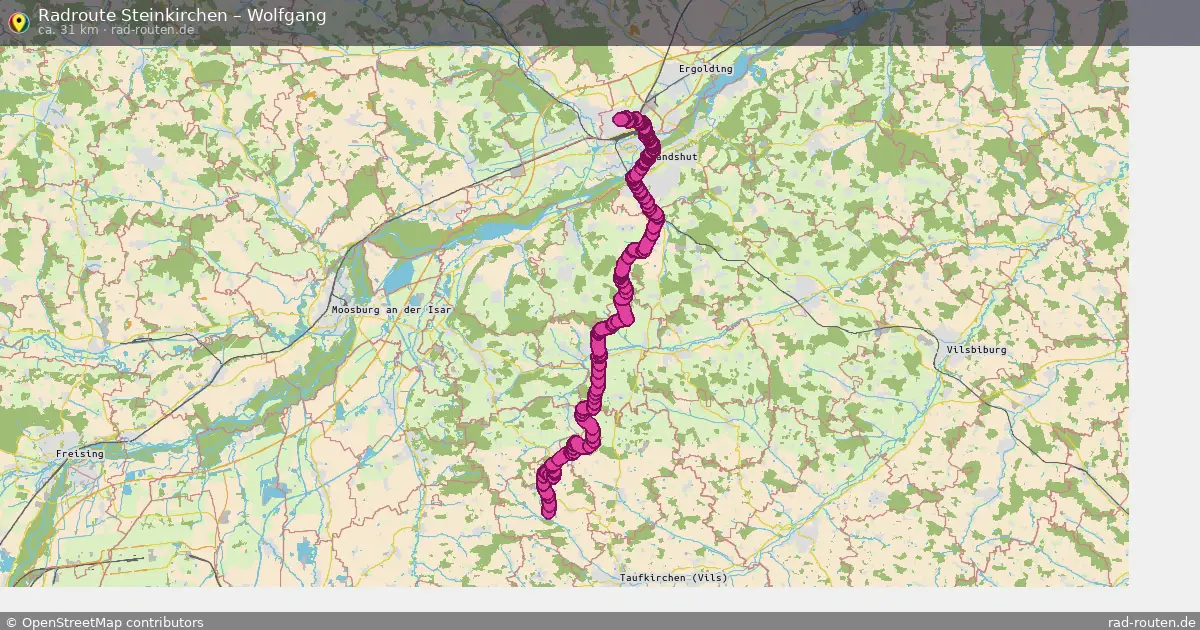 Radtour Steinkirchen – Wolfgang